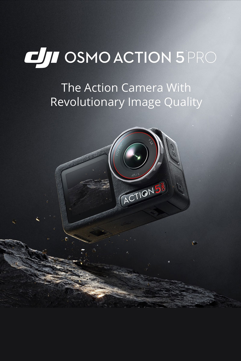 Jual DJI Osmo Action Pro Action Camera│4K/60fps High-Dynamic