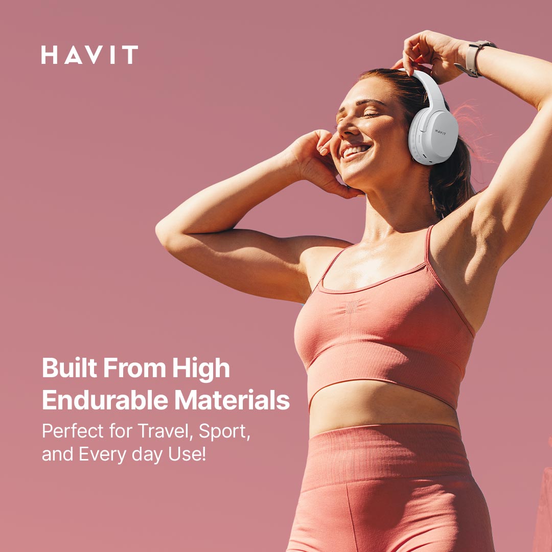 Jual Havit i62 90' Rotating Wireless Bluetooth Headphones Over Ear ...
