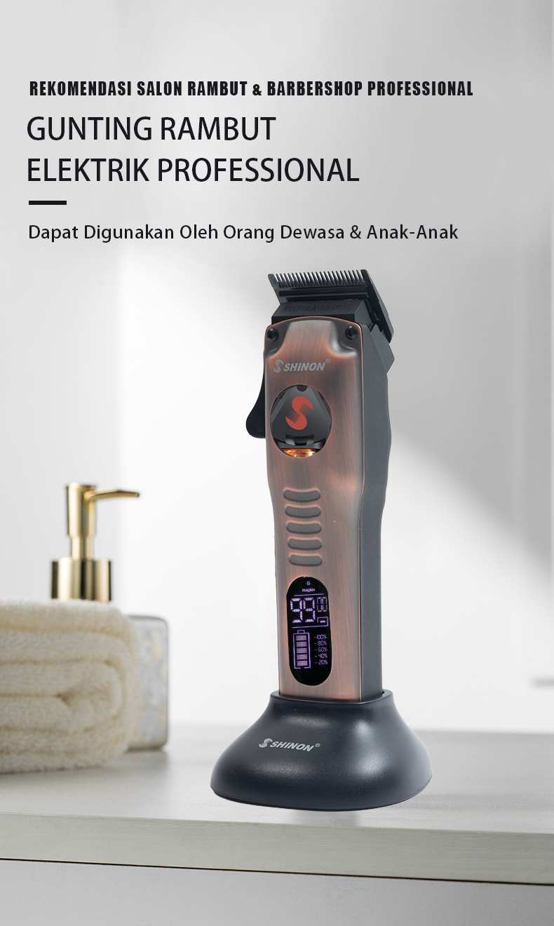 Jual SHINON Alat Cukur Rambut Mesin Cukur Rambut Mesin Cukur Kumis ...