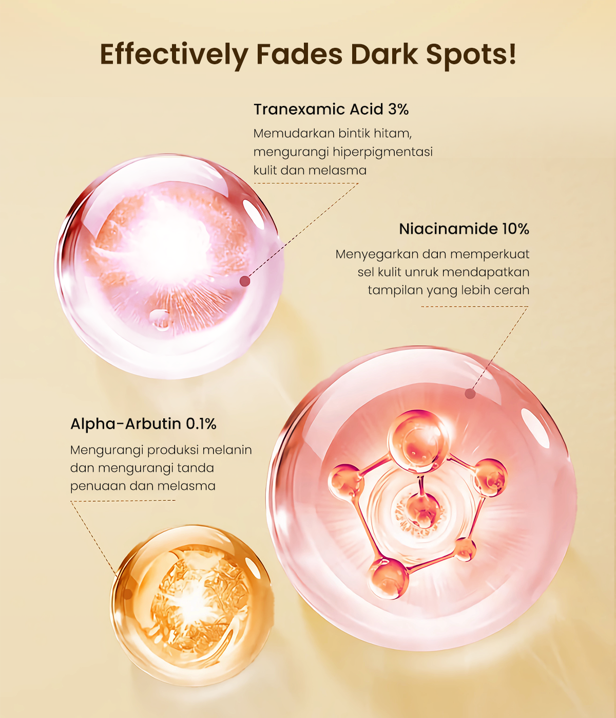 Jual LAB5 Dark Spot brightening Serum 30ml - 3x Brightening Power Serum ...