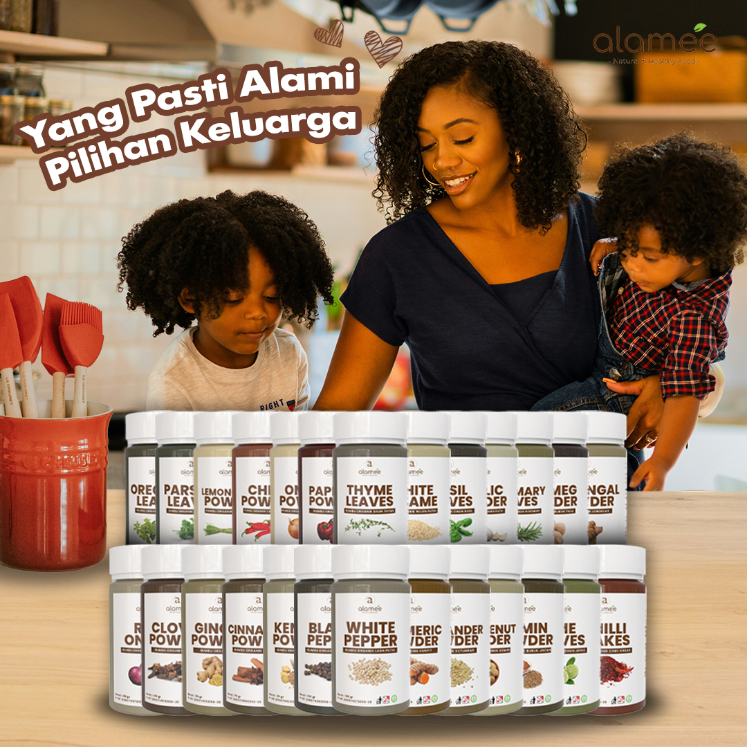 Jual ALAMEE Kemiri Bubuk Candlenut Powder Bumbu Dapur Organik Masak ...