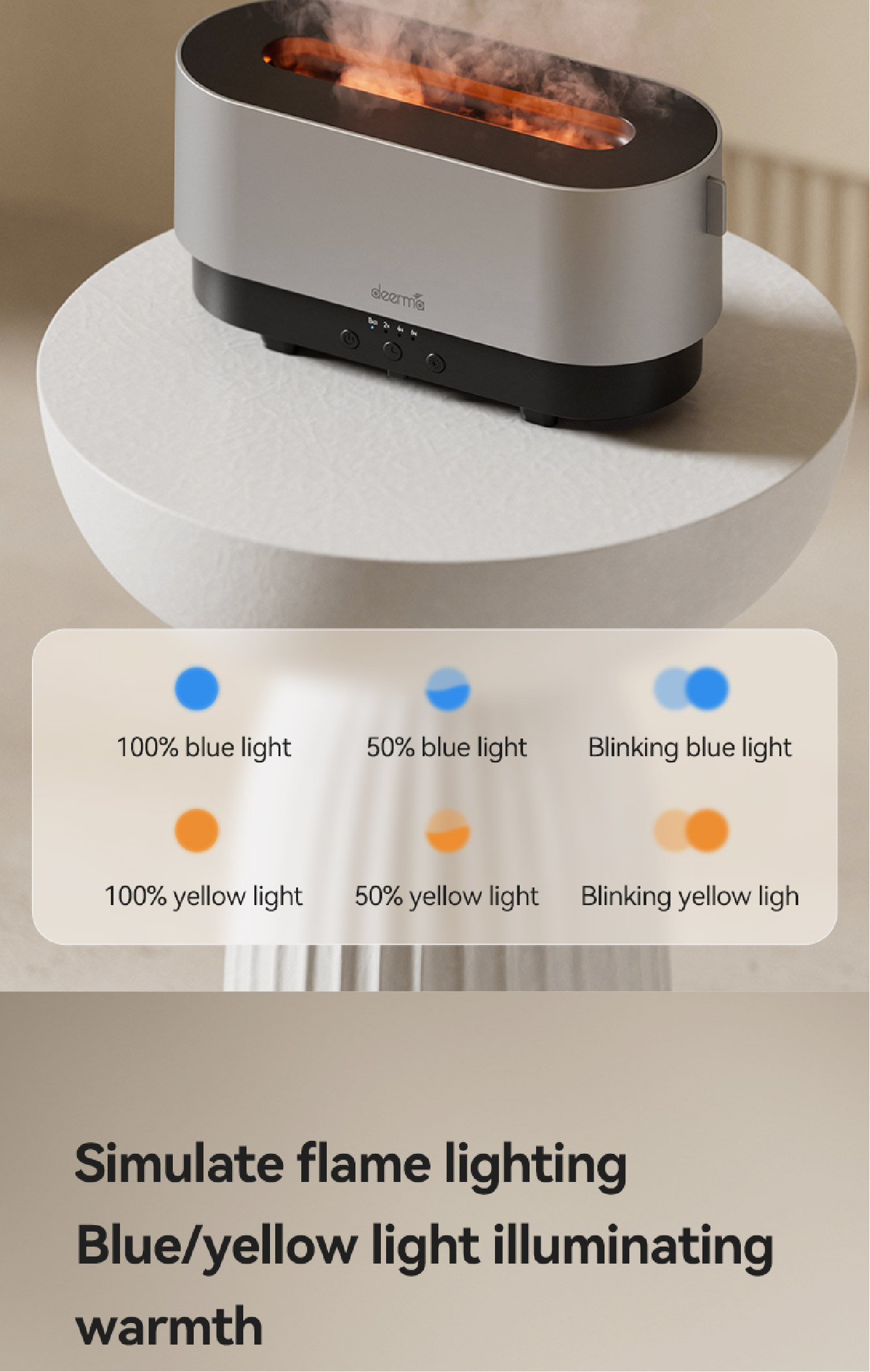Jual Deerma PX310W Smart Humidifier Diffuser/Air Purifier Aromaterapy ...