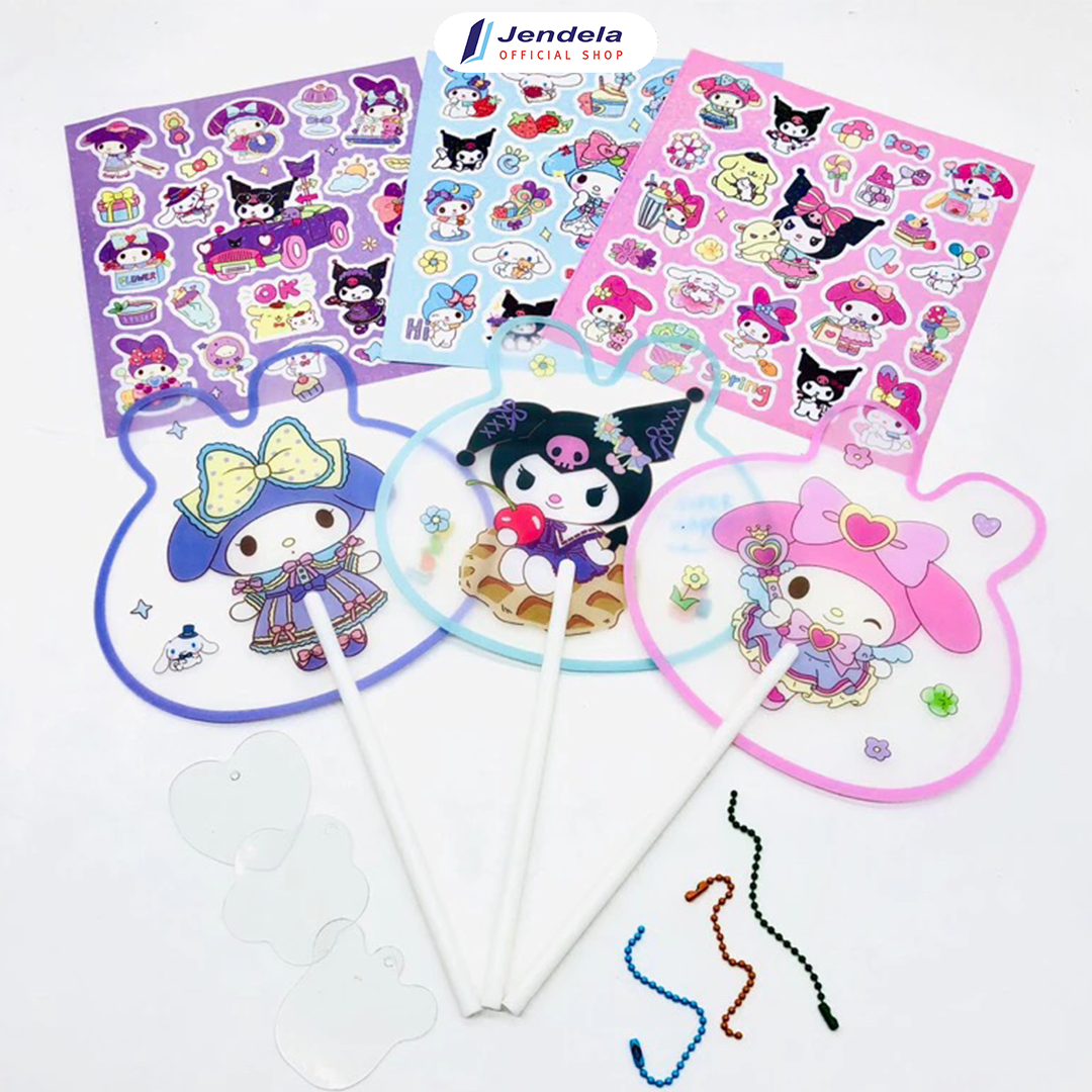 Jual DIY Capybara Sticker Kipas Gantungan Sanrio Kuromi Melody SZ/299 ...
