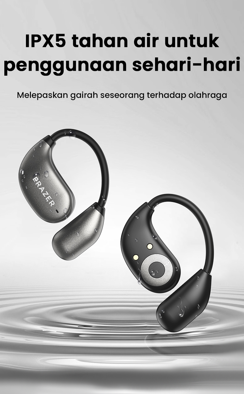 Jual Lenovo ERAZER XF25 OWS Headset Bluetooth 5.4 TWS Wireless Earphone ...