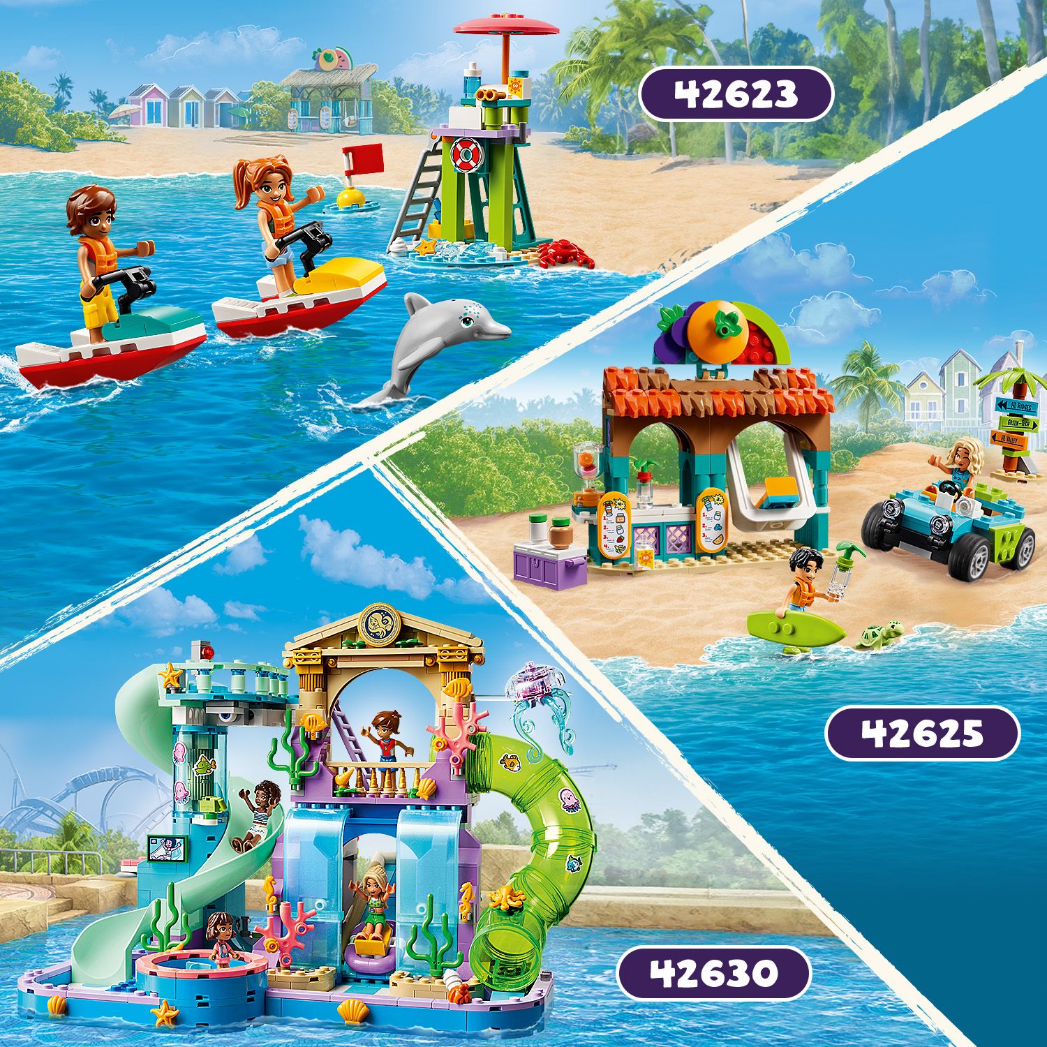 Jual LEGO Friends 42630 Heartlake City Water Park (814 Pieces