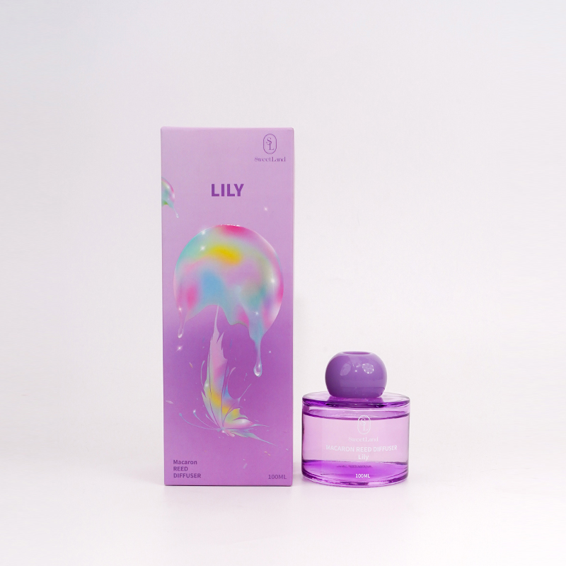 Jual OHSOME - Sweetland Macaron Reed Diffuser Flower Scent Pengharum ...