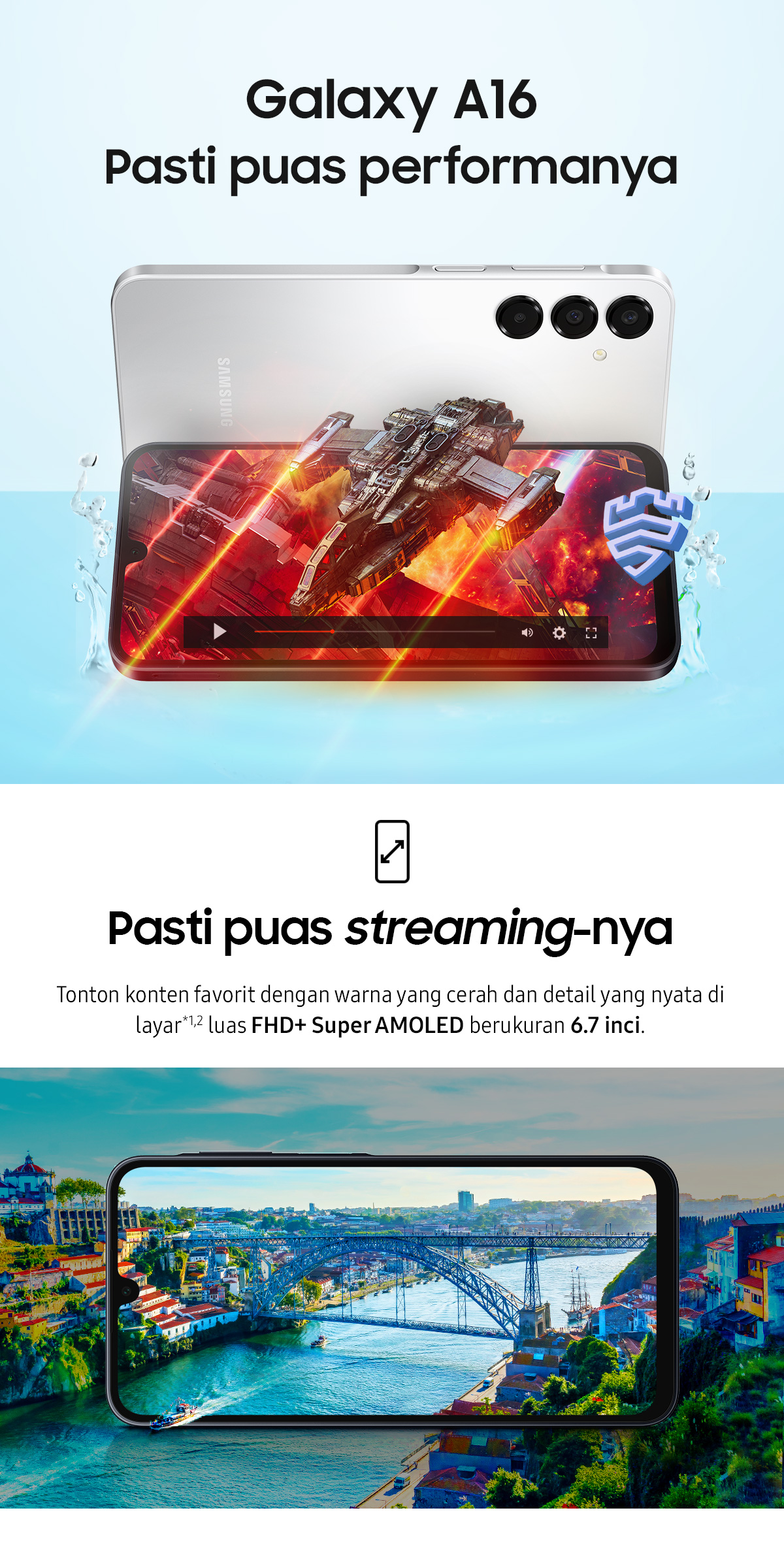 Jual Samsung Galaxy A16 8/256GB - Black | Shopee Indonesia