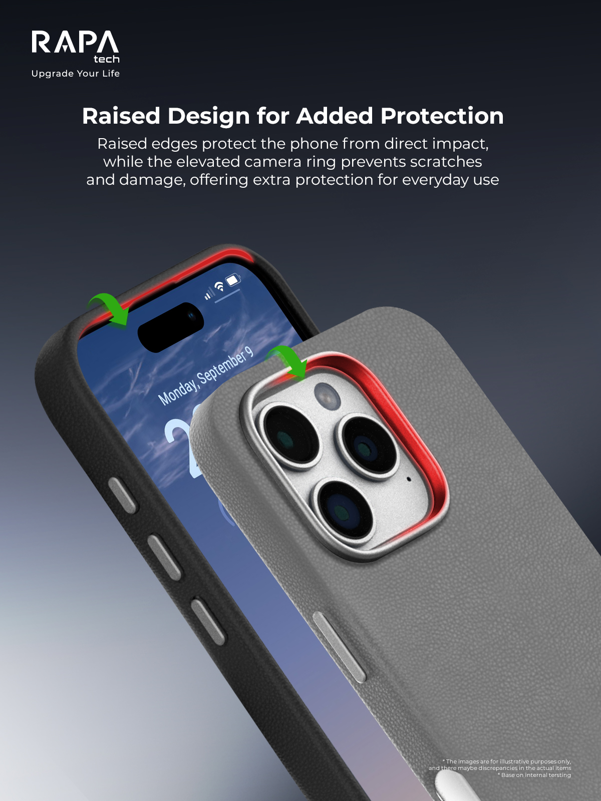 Jual RAPAtech Hybrid MagSafe Clear Case and Leather Case iP 12 13 14 15 ...