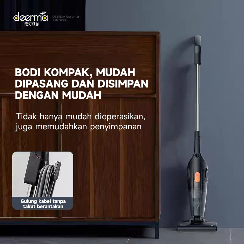Jual Deerma DX115 PRO/DX115C 15kPa Portable Handheld 2 In 1 Silent ...