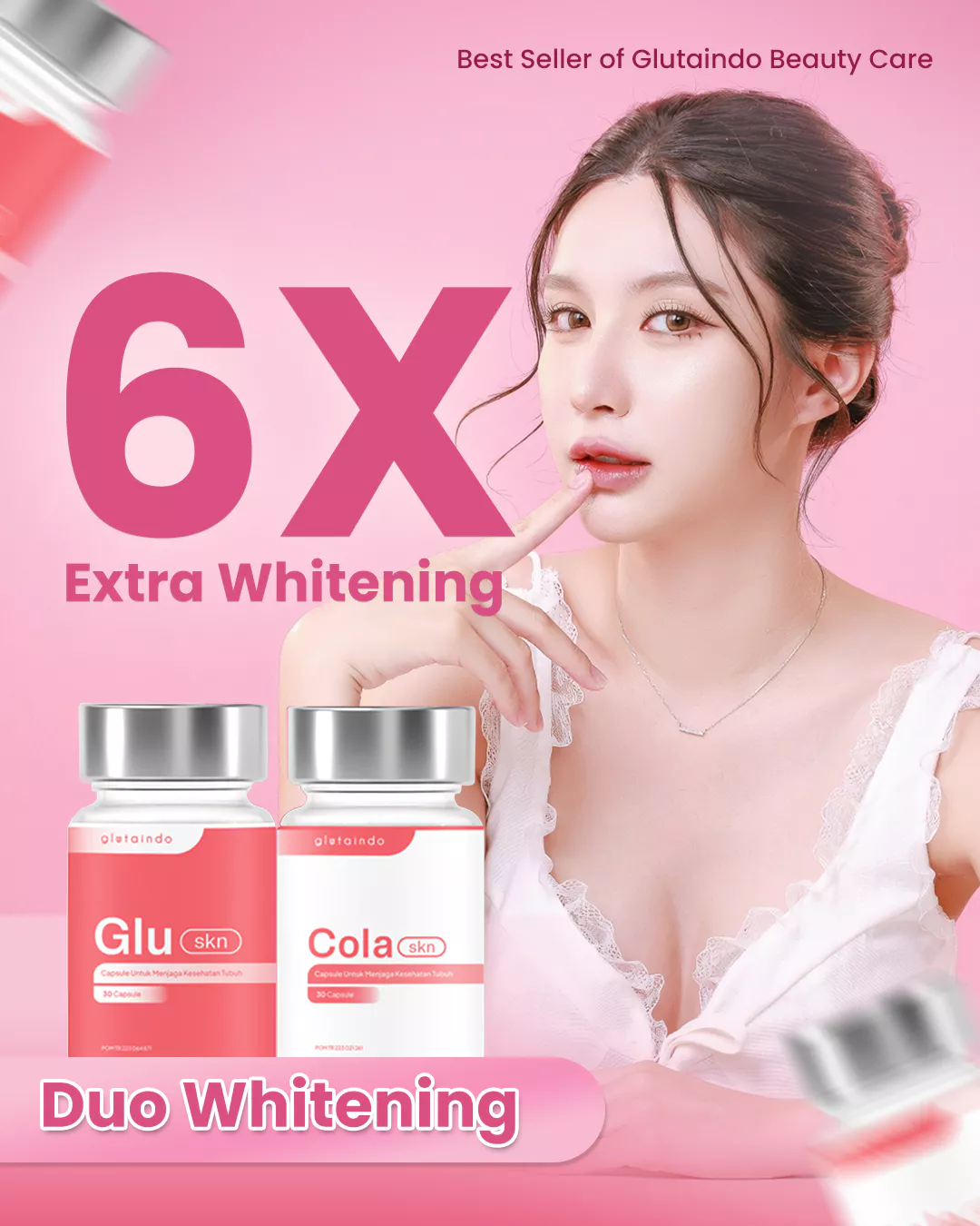 Glutaindo Cola Skn Minuman Kolagen Sarang Burung Walet Teripang Emas