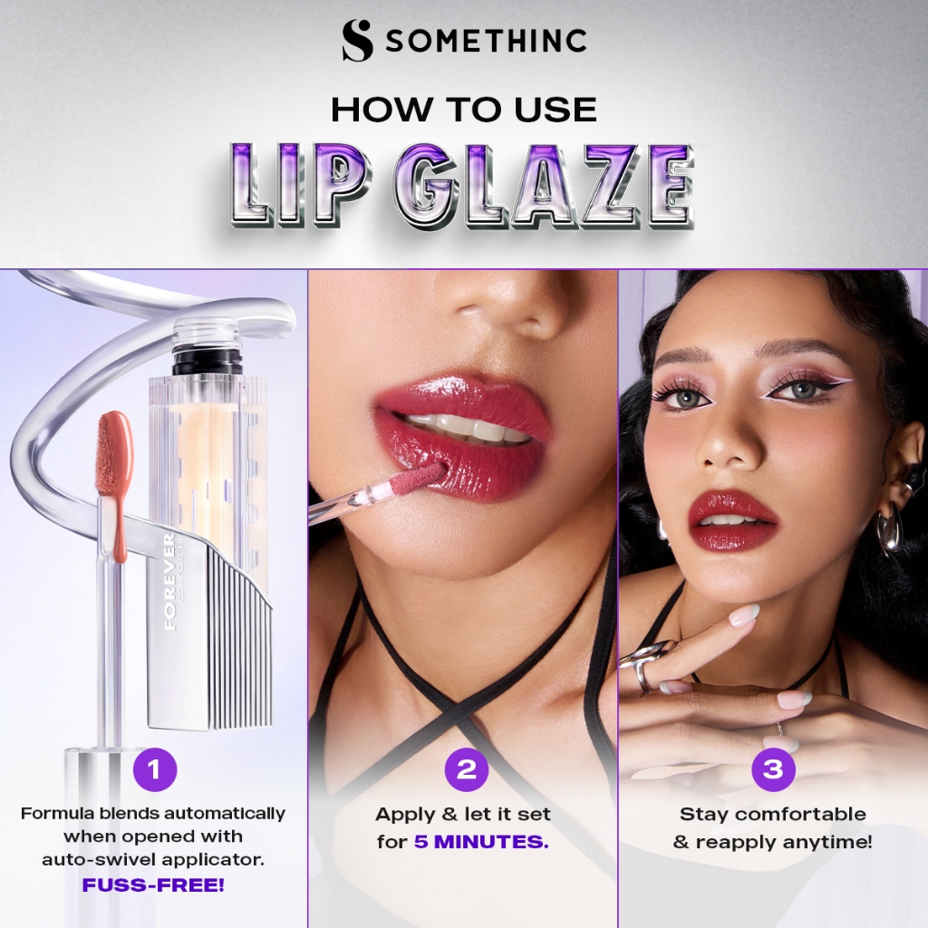 Jual SOMETHINC Forever Stay Comfort Lip Glaze - Transferproof Lip Glaze ...