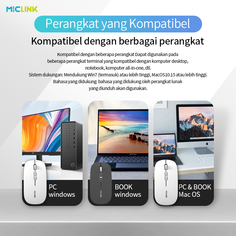 Jual MICLINK M108 Mouse AI Voice to Text & Translate 120 Bahasa ...