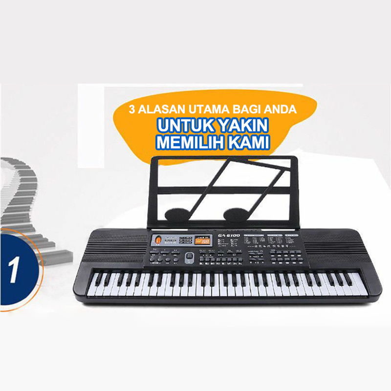 Jual Benston Music- Keyboard Elektronik Anak 61 keyboard, Dirancang