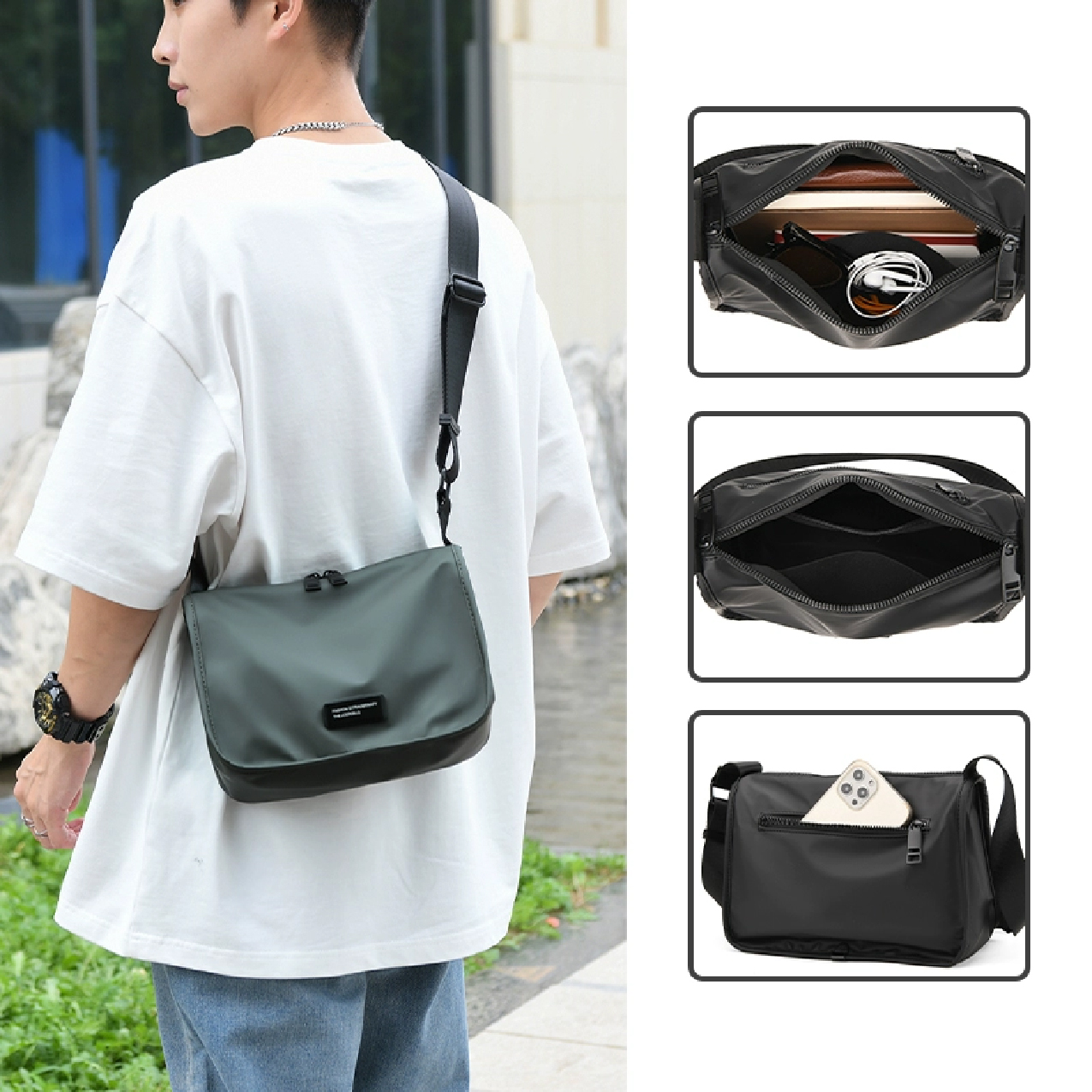Jual Needoo - Tas Selempang Casual Unisex | Bahan Premium ,Praktis ...