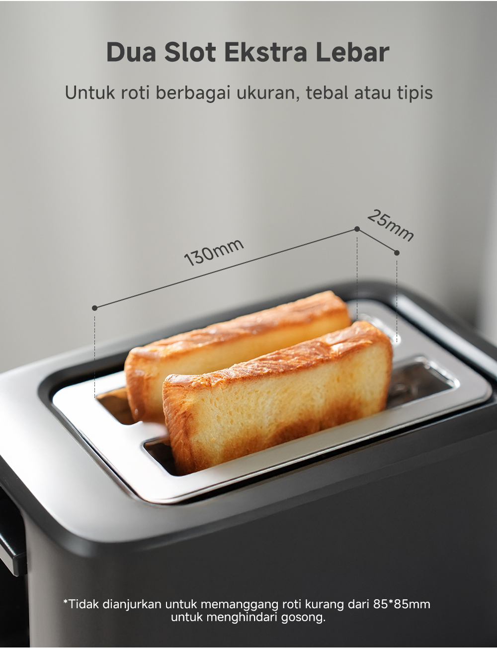 Jual Simplus Pemanggang Roti 7 Tingkat Suhu 3 Fungsi Penghangat 600 ...