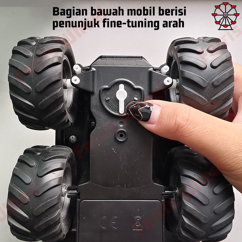 Jual FerrisWheel Avtoros 40Mhz 8 roda mobil lapis baja 2WD Mobil polisi ...