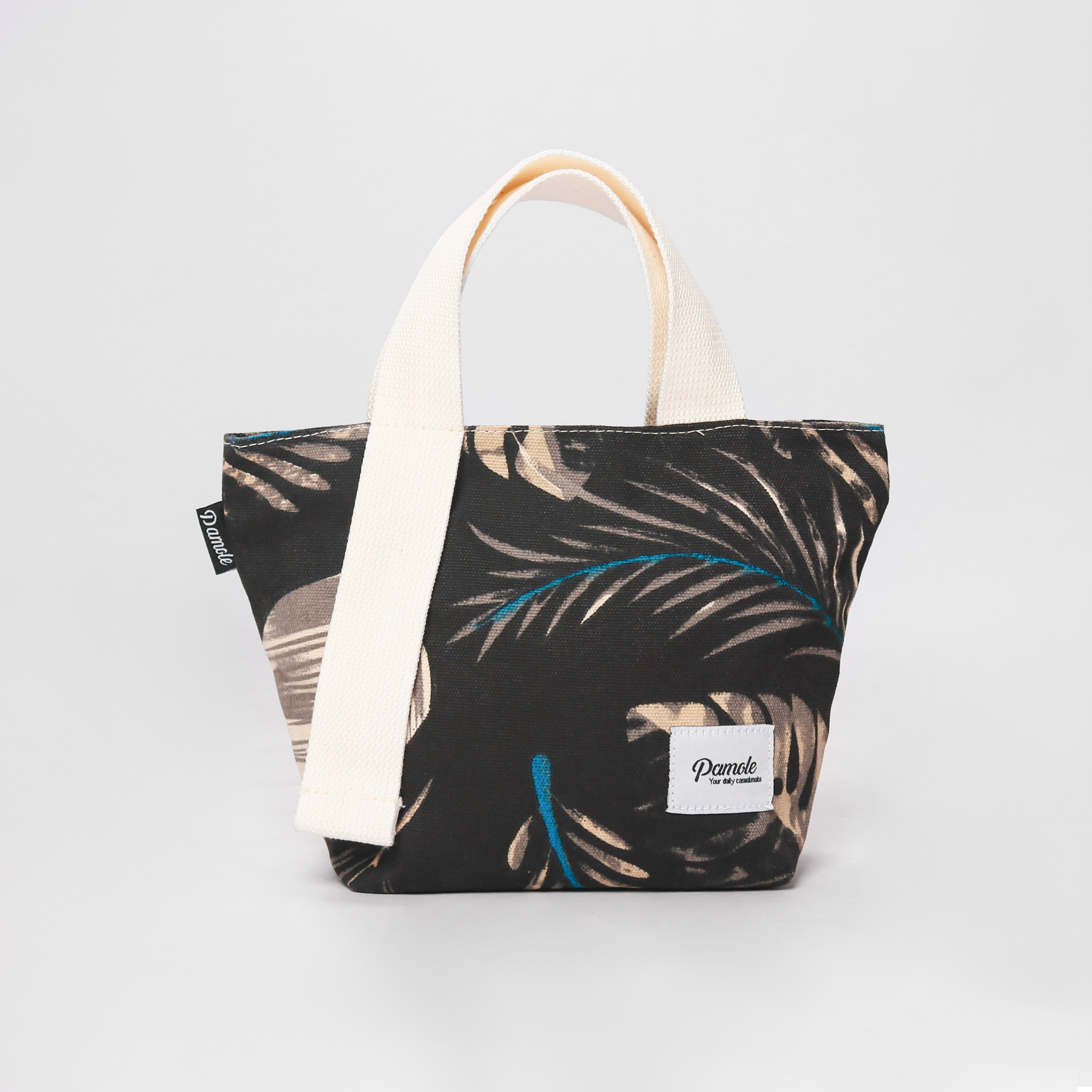 Jual Pamole Pouch Travelling Mini Totebag Bahan Kanvas - Shara Series ...