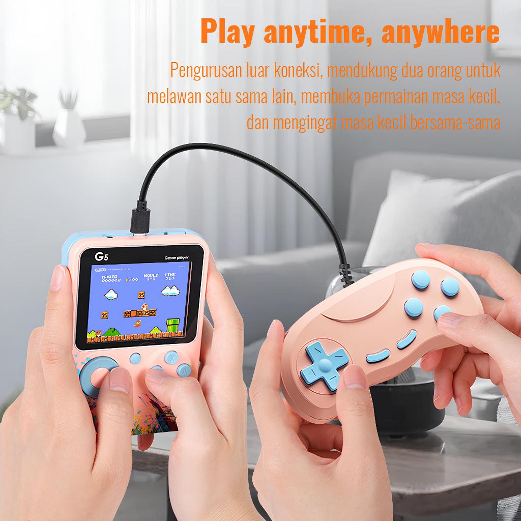 Jual UPLU Game Bot Jadul Retro Mini Portable Gameboy 500 in 1 Games ...