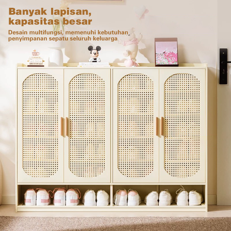 Jual Kosistar Rak Sepatu Coklat Rak Sepatu Susun Minimalis Lemari ...