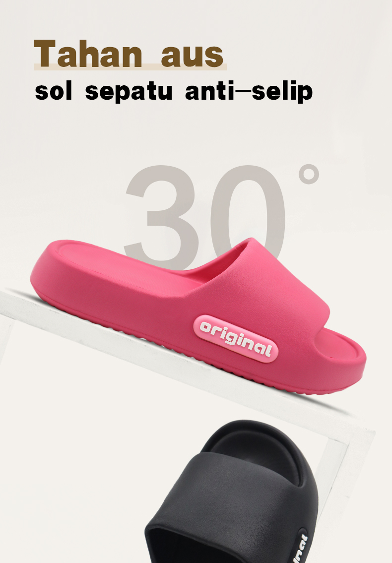 Jual Sandal Wanita Terbaru 2025 gaya Korea Elegan Sandal Jeli EVA