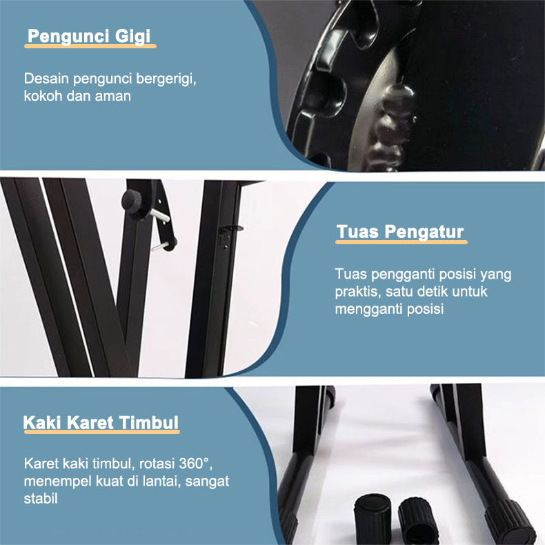 Jual Benston Music- Rak Keyboard X Ganda, Rak keyboard/piano elektronik ...