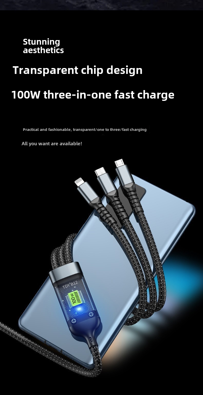 Jual GUKOO 3IN1 Super Fast Charging 100W Kabel Data usb To Type C ...