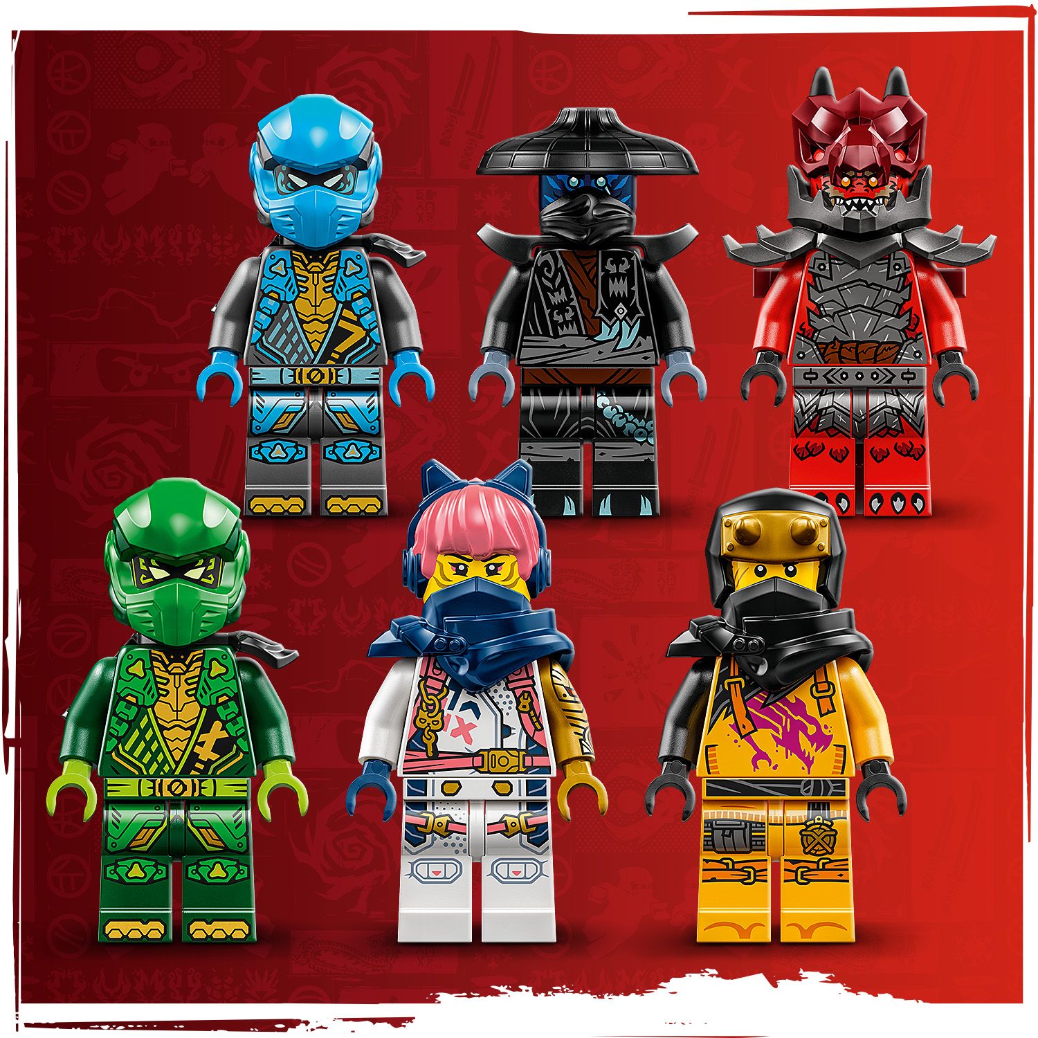 Jual LEGO Ninjago 71832 Thunderfang Dragon of Chaos (668 Pieces ...
