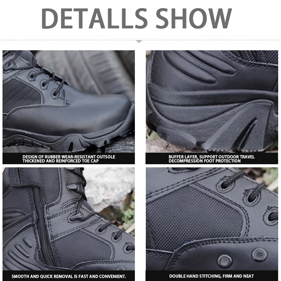 Jual Matougui-DELTA 516-8in Sepatu bot taktis pria baru berkualitas ...