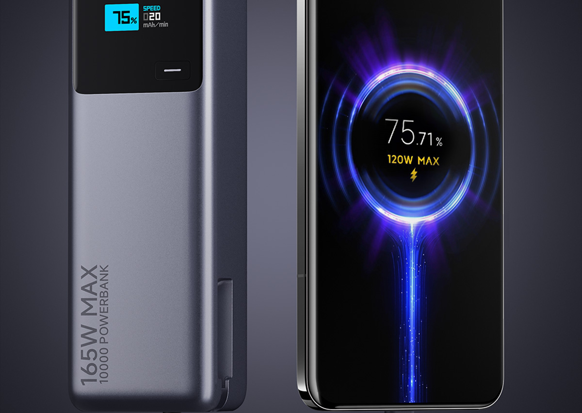 Jual Xiaomi 165W Power Bank 10000mAh Integrated Cable | Max 165W output ...