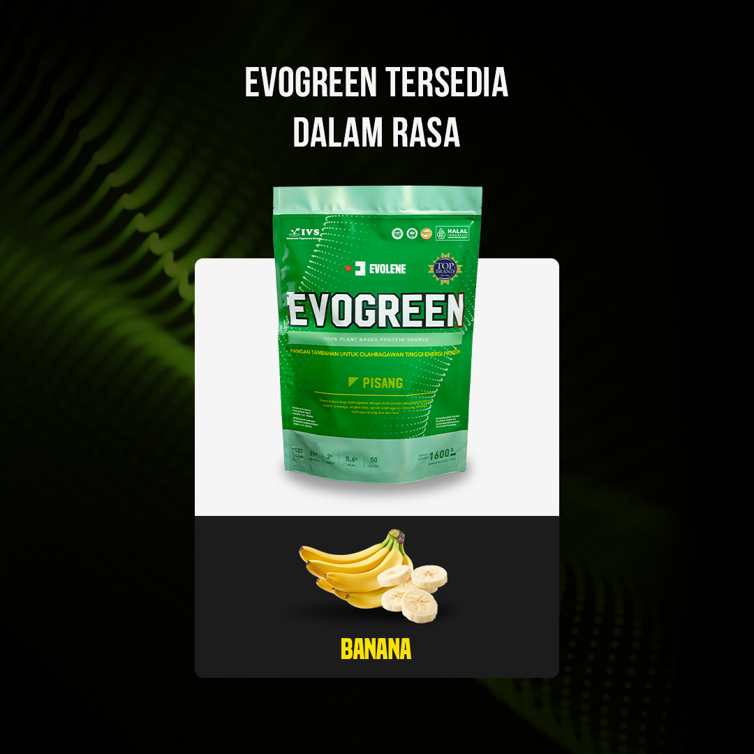 Jual Evolene Evogreen 50s 100% Plant Based Isolate Protein - IVS ...