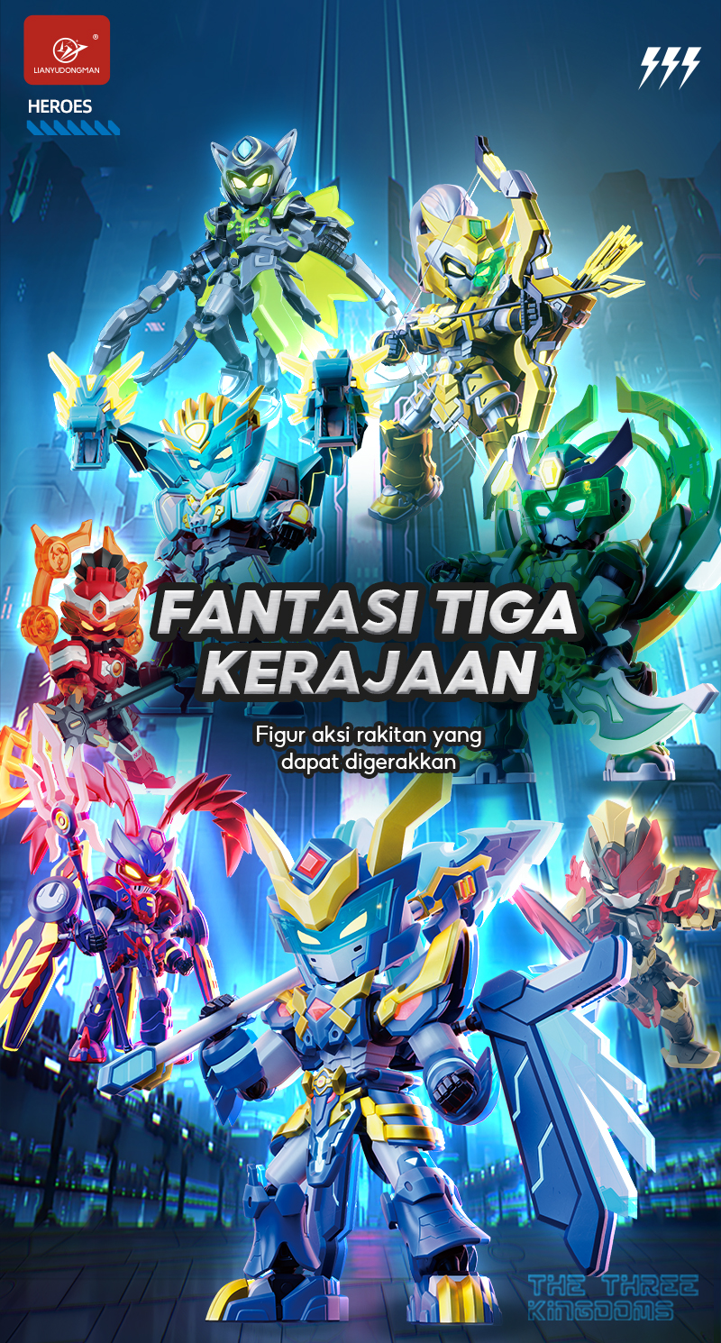 Jual OHSOME Xinglida Action Figure HERO VOL-1 Blind Box / Figure Heroes ...