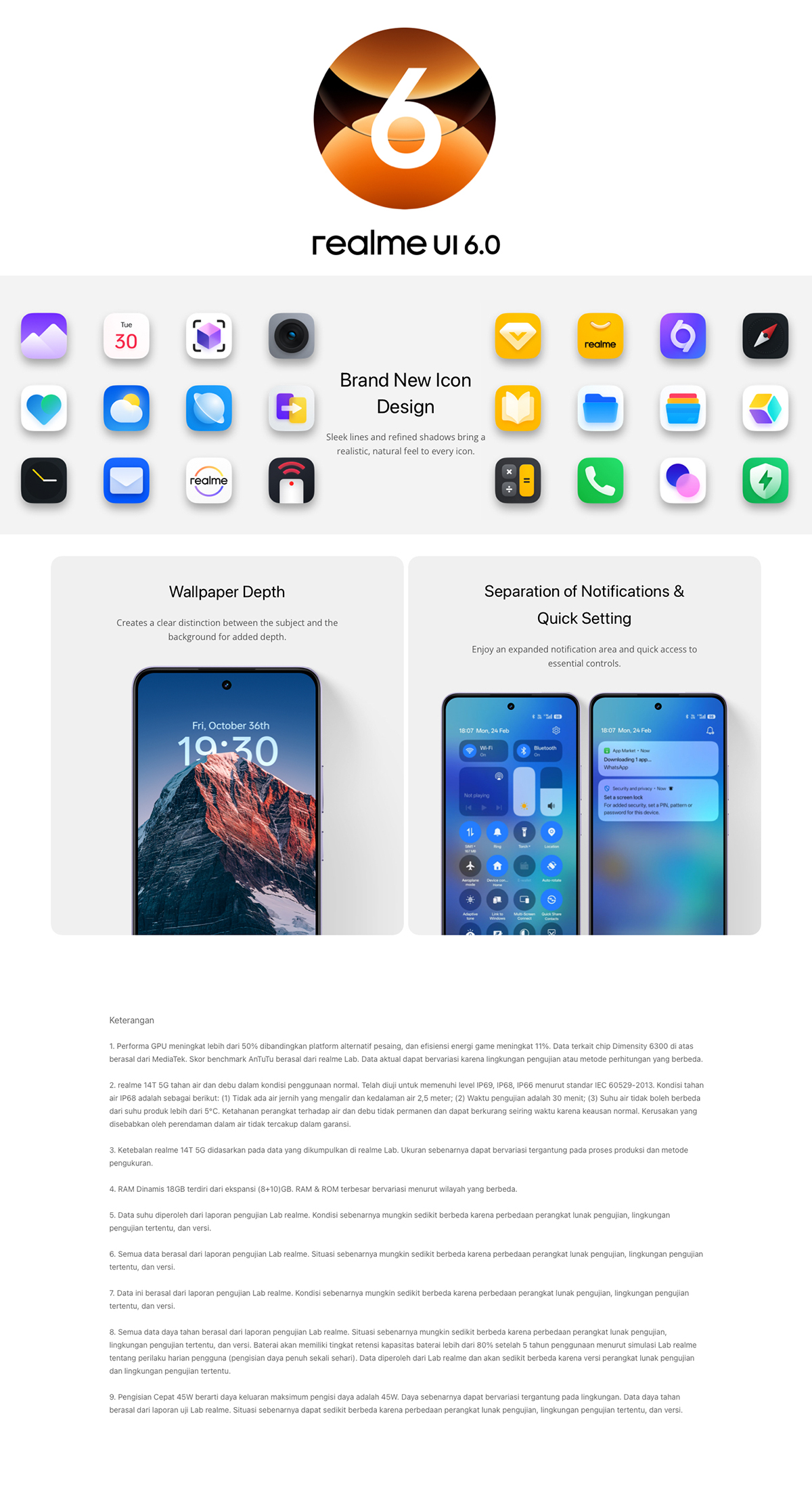 Jual realme 14T 5G 8GB+10GB|128GB (Dimensity 6300 5G Chipset