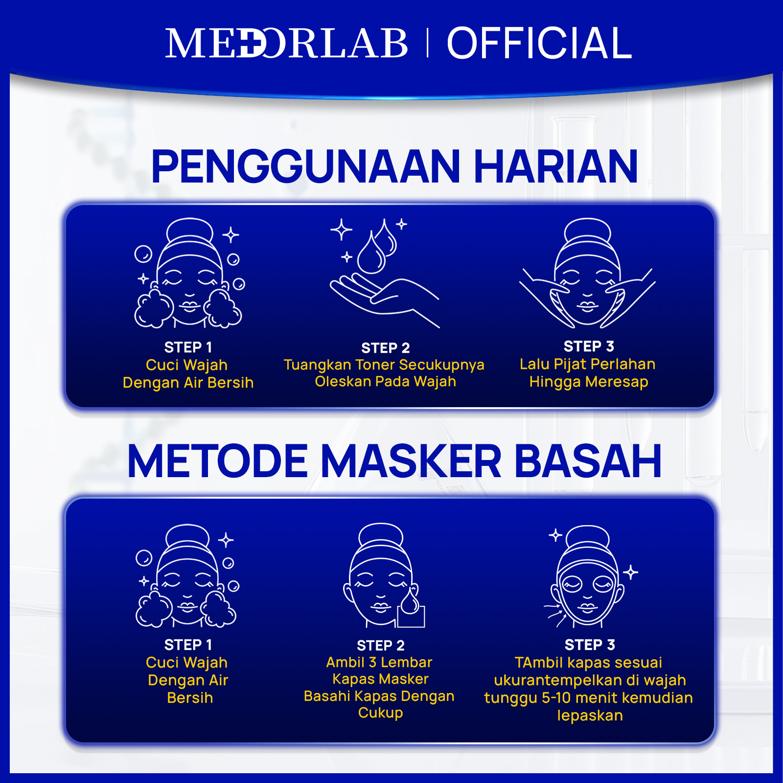 Jual 【Buy 1 get 2】MEDORLAB Pore Treatment Essence 80ml Exfoliating Anti ...