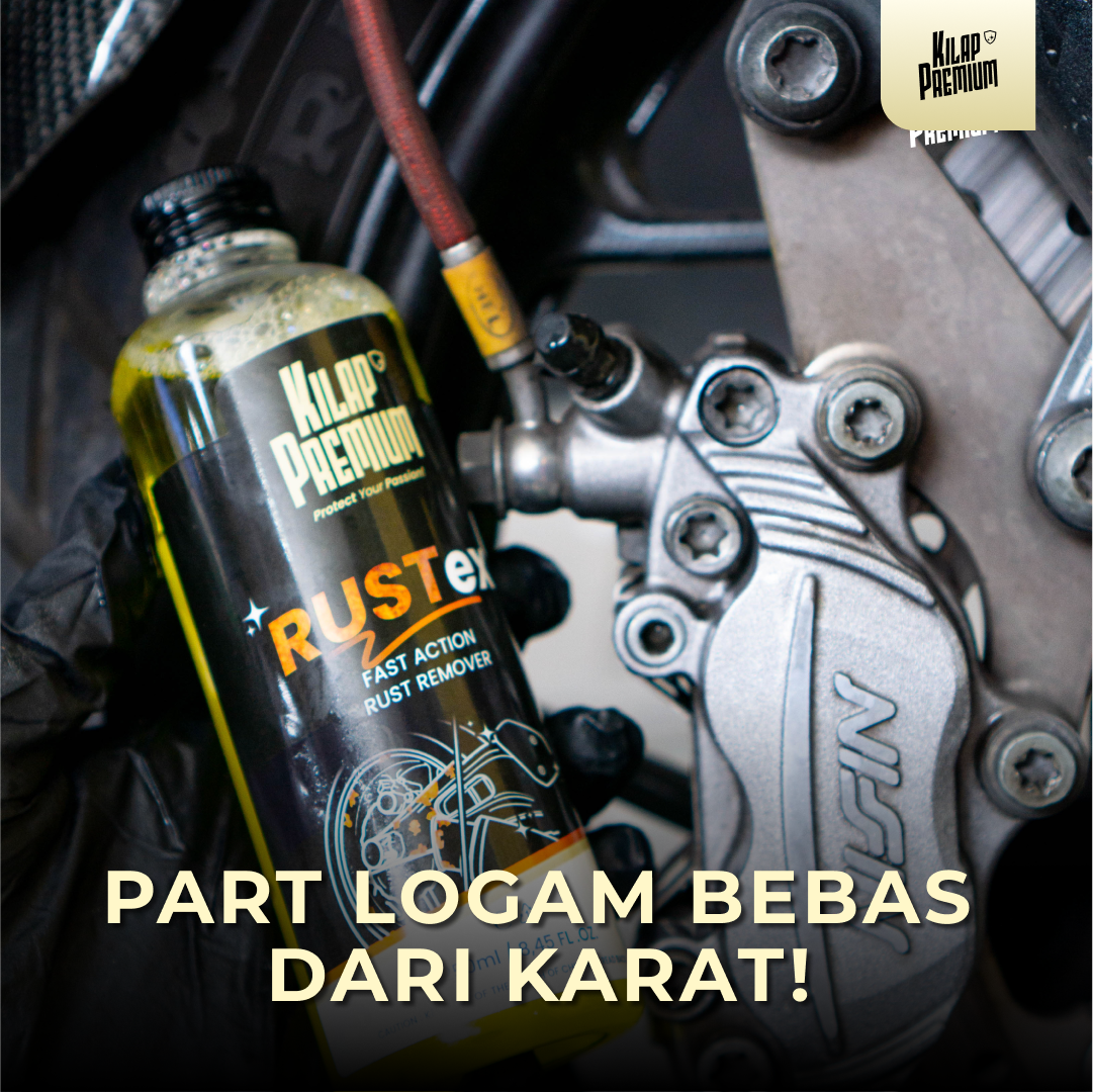 Jual Rustex | Kilap Premium - Rust Remover, Pembersih Karat Motor Mobil ...