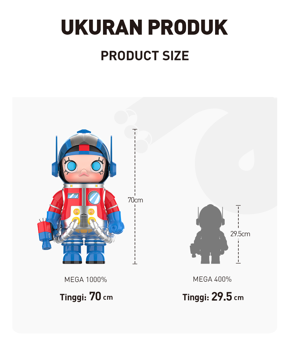 Pop Mart x Molly: MEGA Space Molly 400% Optimus Prime Giant 12