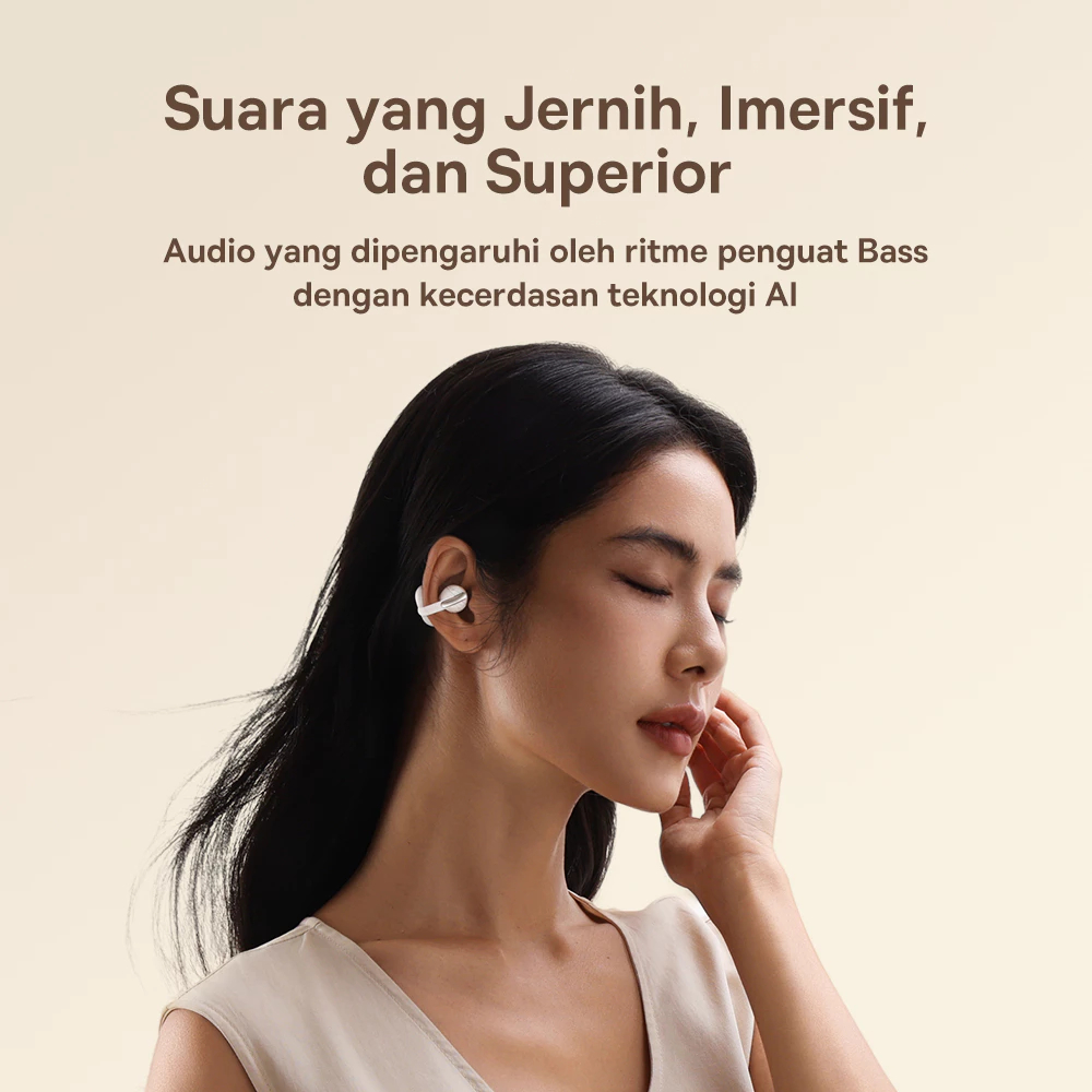 Jual BASEUS TWS MC1 Open Ear Clip For Sport Headset Bluetooth OWS ...