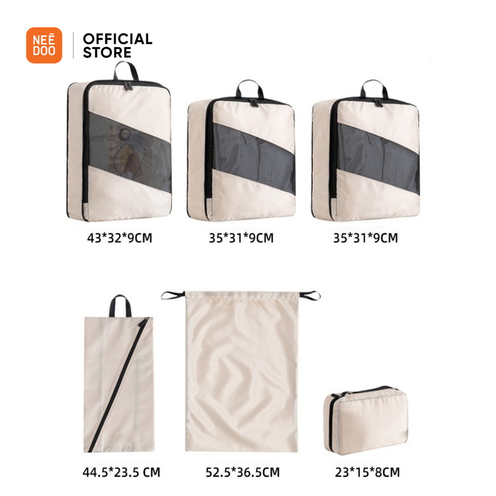Jual Needoo - 6pcs Tas Travel Organizer Set 6 in 1 Serbaguna | Shopee ...