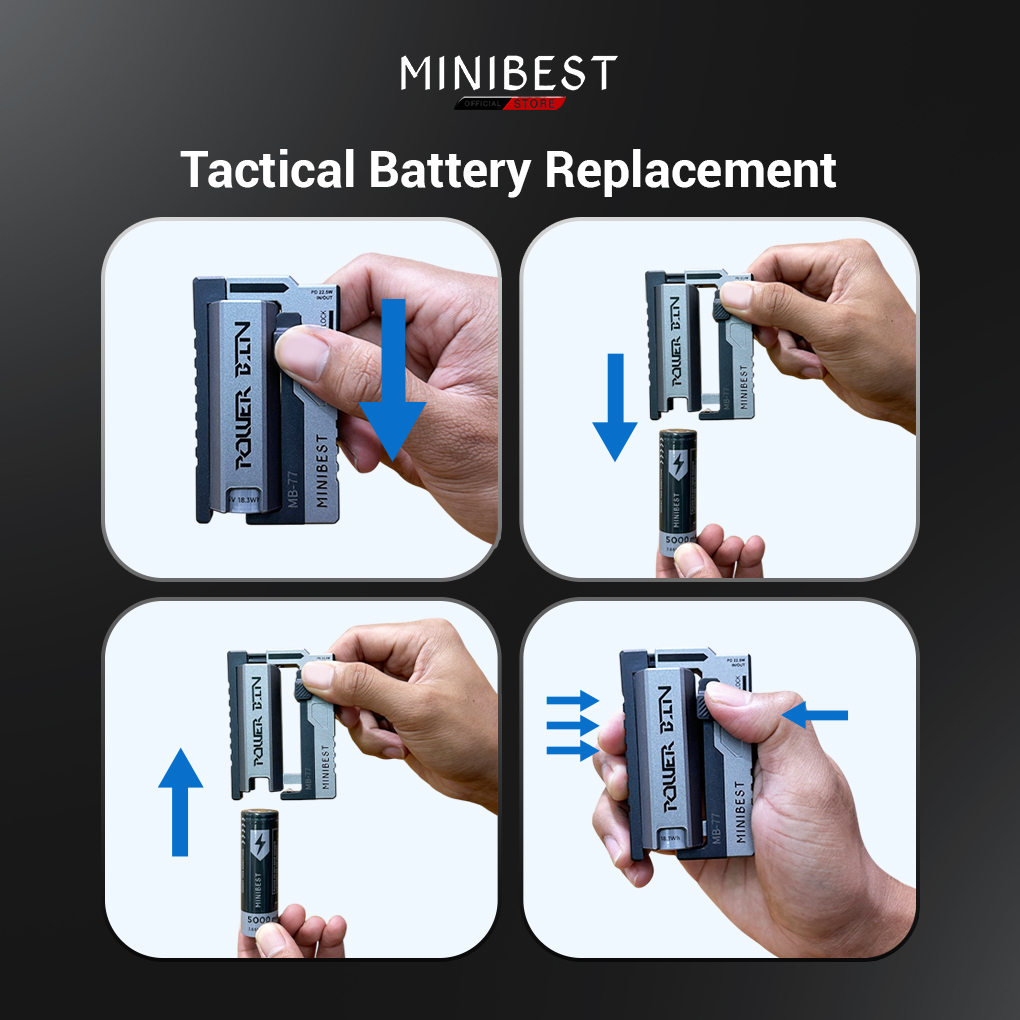 Jual MINIBEST MB77 Powerbank 10000mAh Fast Charging 22.5W Type-C ...