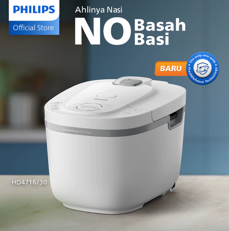 Jual Philips Rice Cooker L 3000 Digial Series HD4716 30