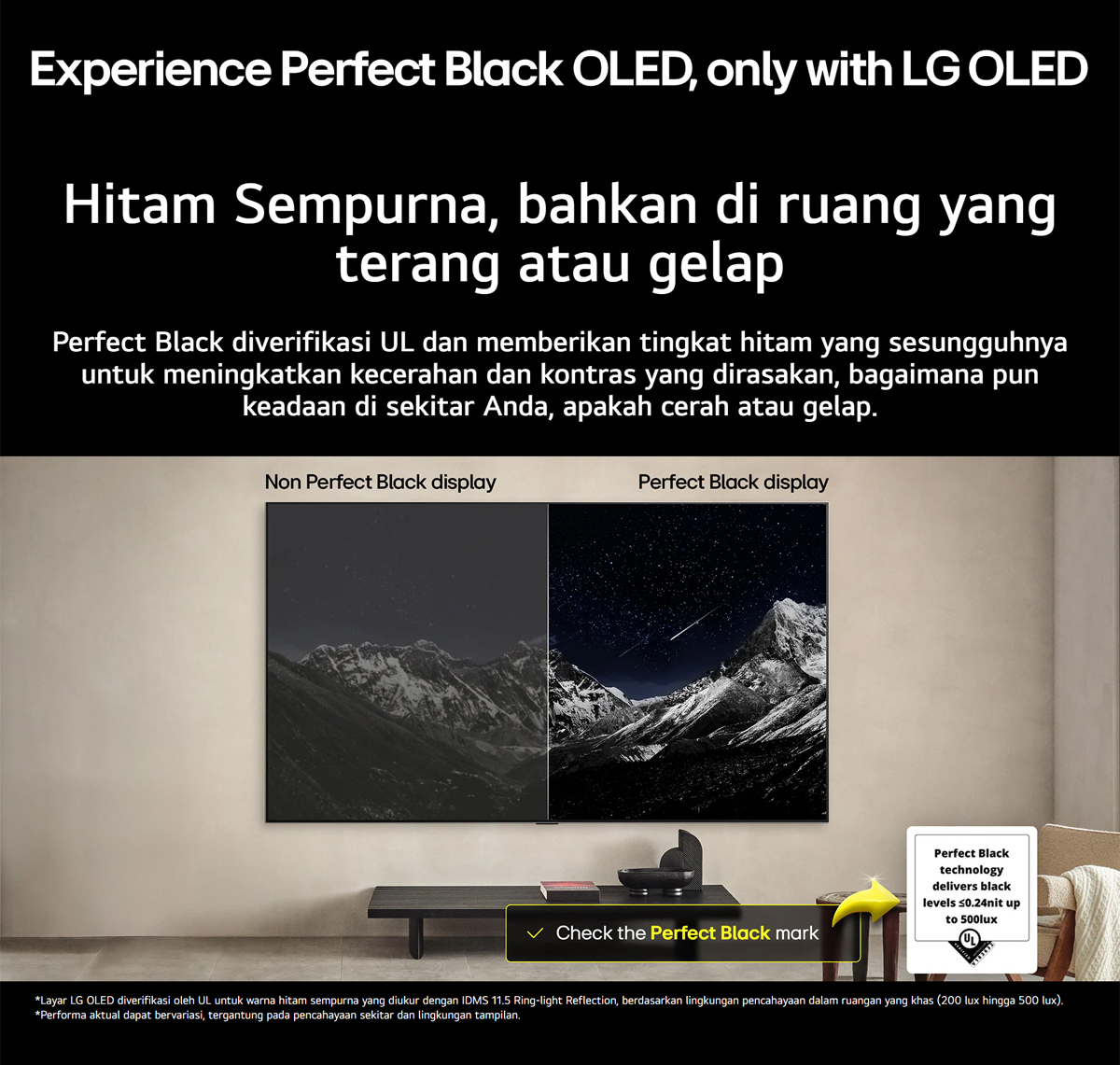 Jual LG Smart TV 4K 55 inci OLED evo AI C5 2025 - Brightness Booster ...
