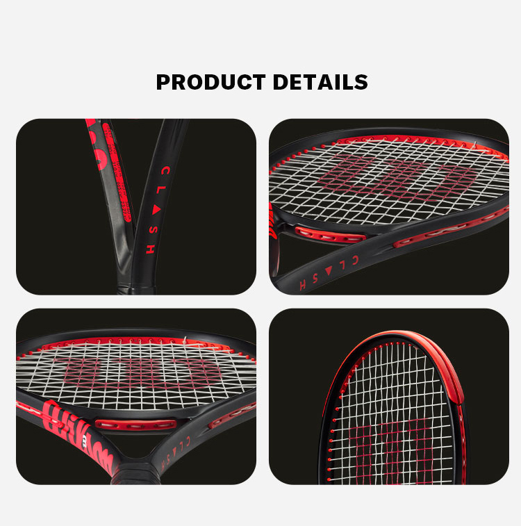 Jual Wilson CLASH 26 V3 Raket Tenis Performance Tennis Rackets ...
