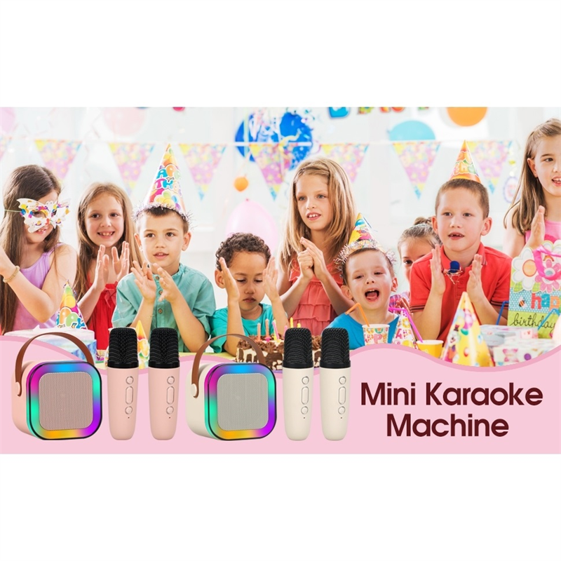 Jual [COD] Karaoke Bluetooth Speaker Wireless With MIC RGB Light 3D ...