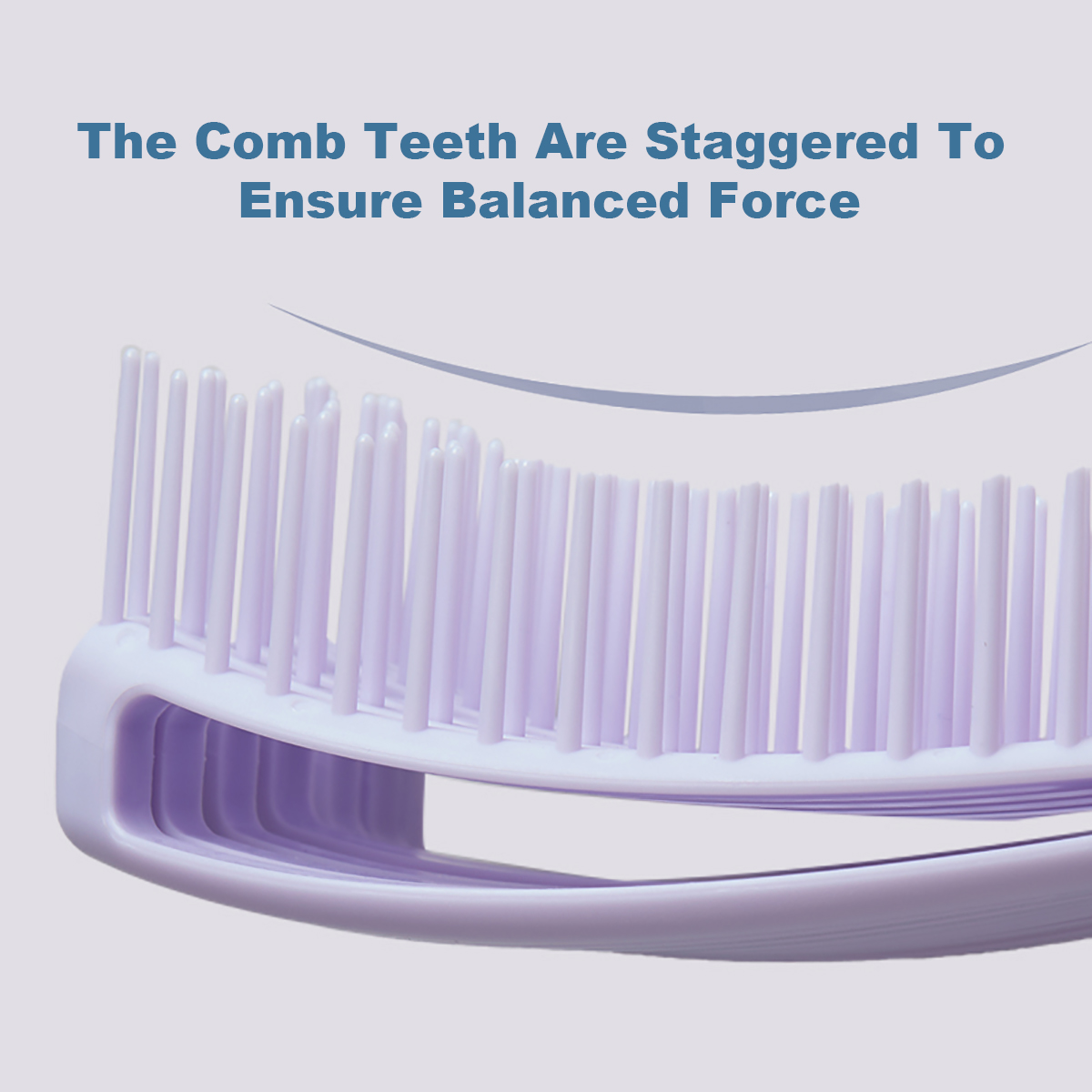Jual Miniso Massage comb Sisir Combs Angel Shell Massager Brush ...