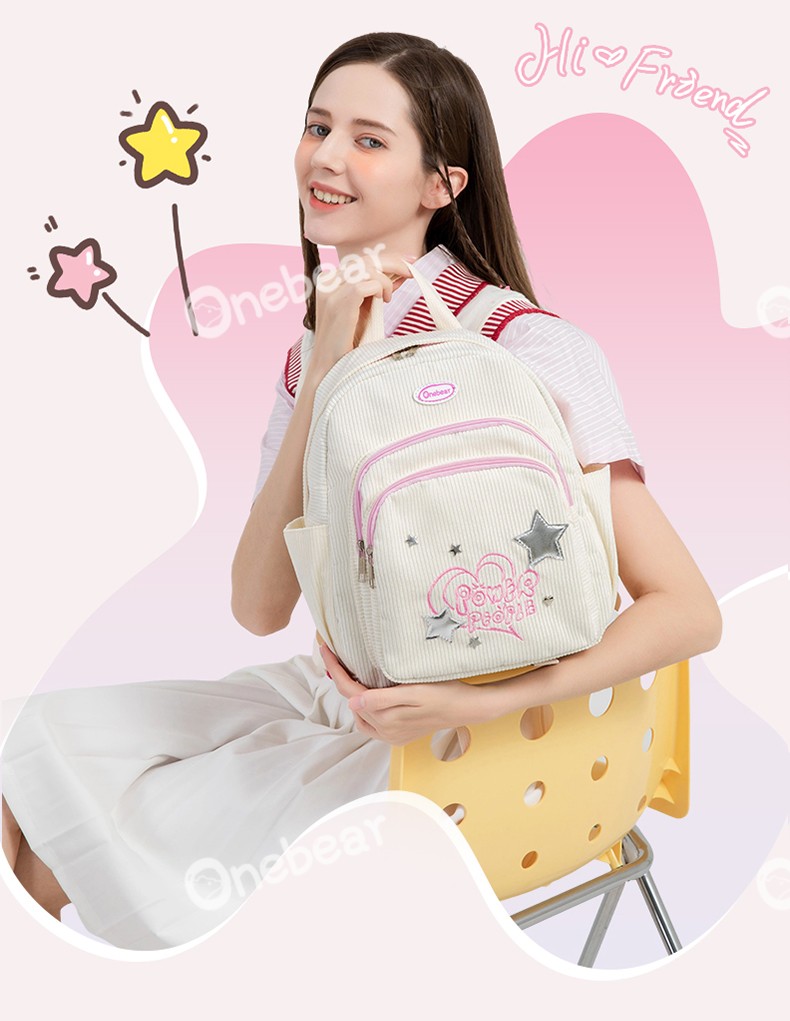 Jual Onebear mini backpack lucn Tas bahu kuning telur tas ransel mini ...