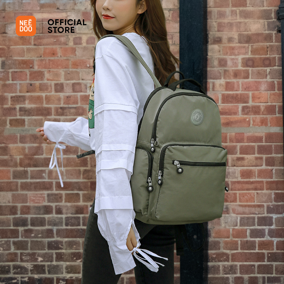 Jual NEEDOO -Tas Ransel Wanita Original | Backpack Stylish Ringan untuk ...