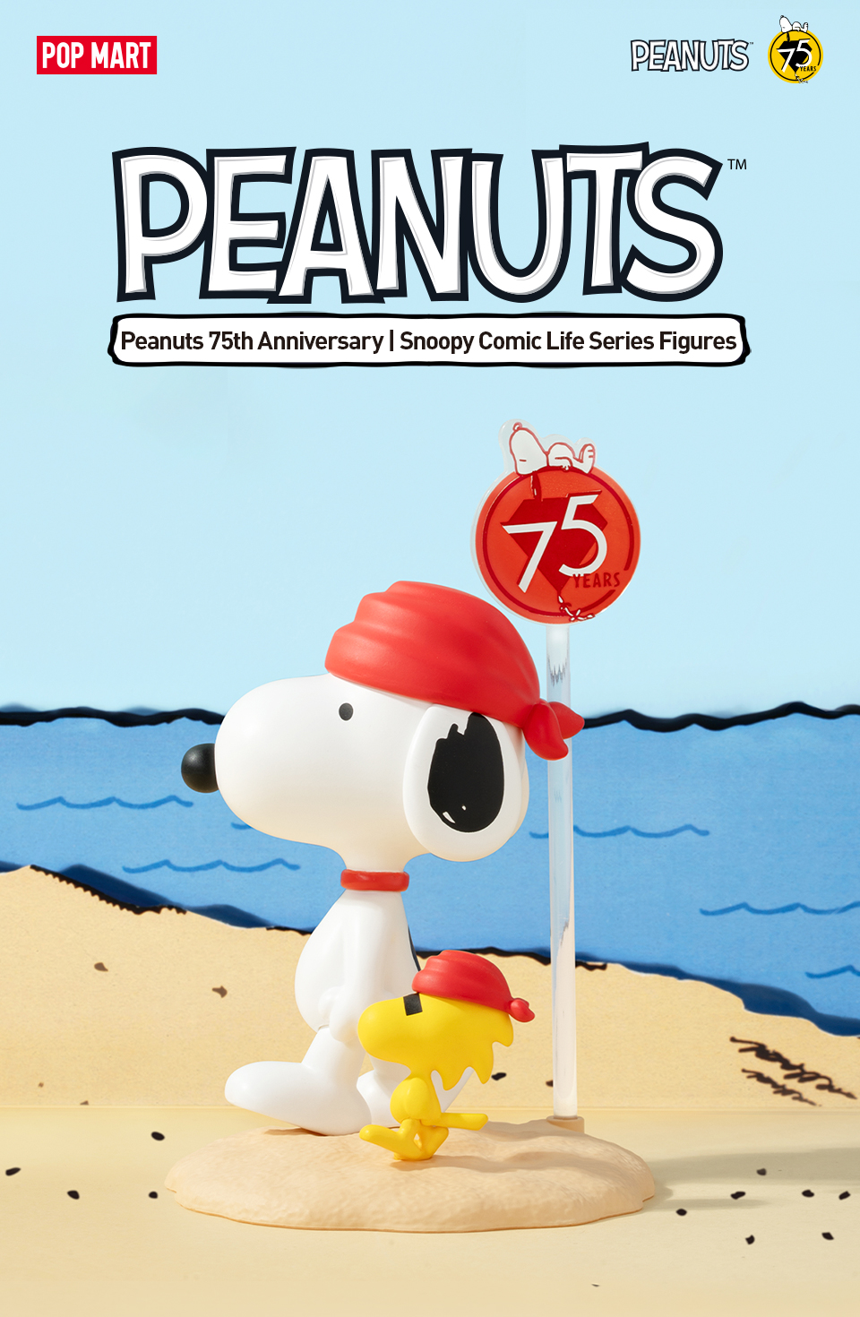 Jual POP MART Peanuts 75th Anniversary | Snoopy Comic Life Series ...