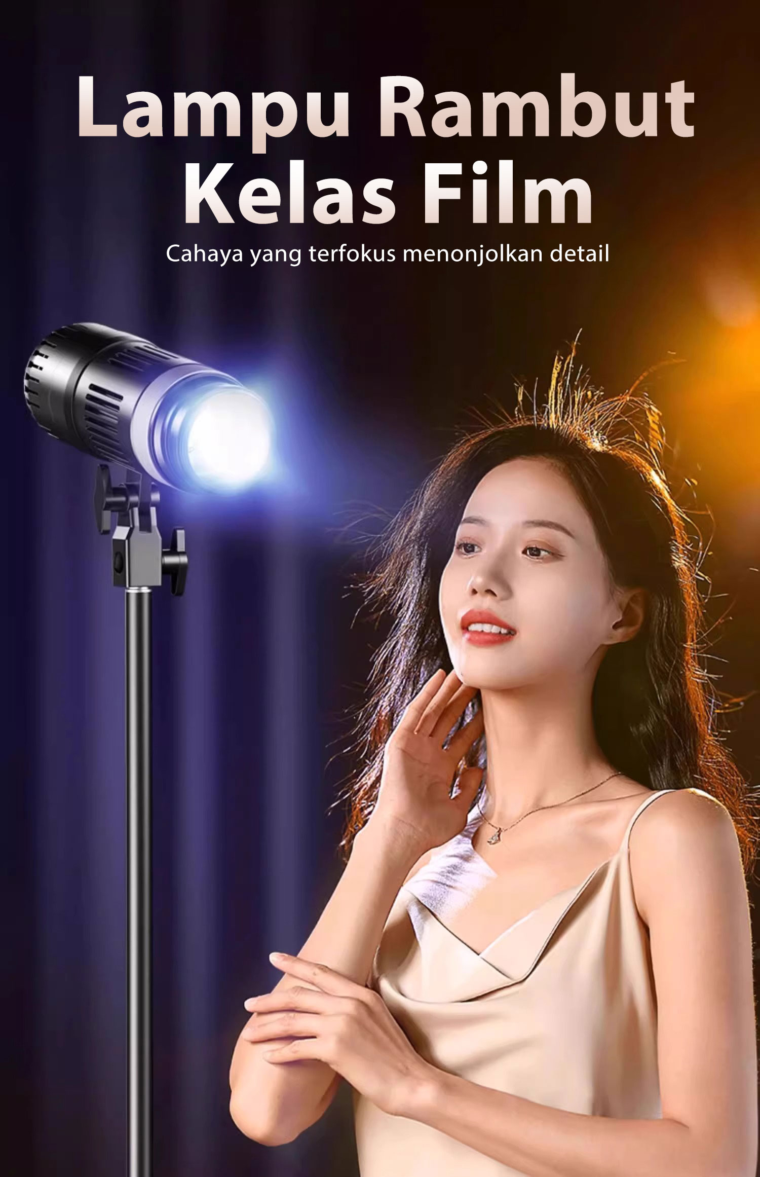 Jual KAIY Spot light Lampu Foto LED Live Streaming Profesional Video ...