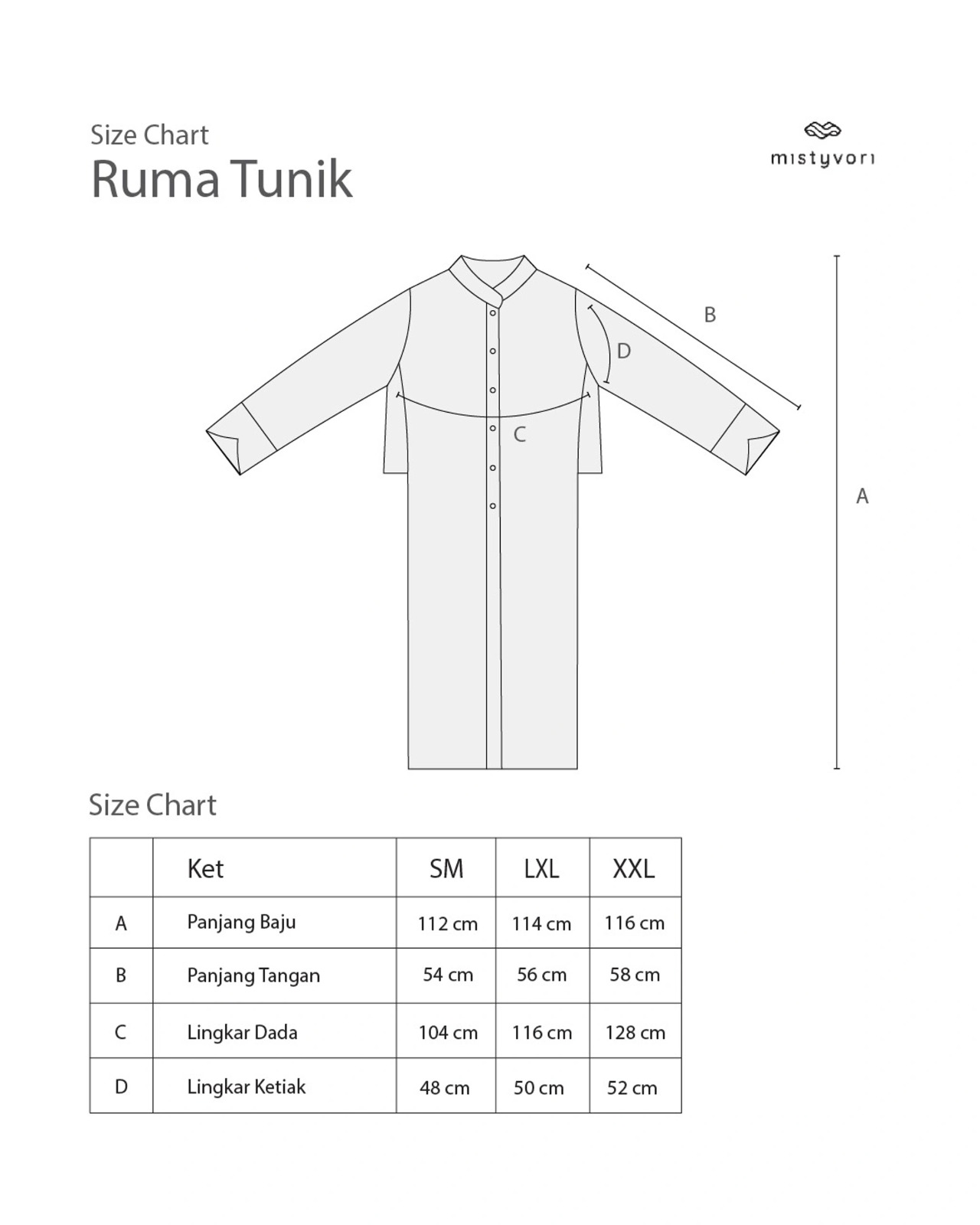 Jual MISTYVORI | Ruma Tunik Selaras Series Tunik Katun Minimalis ...