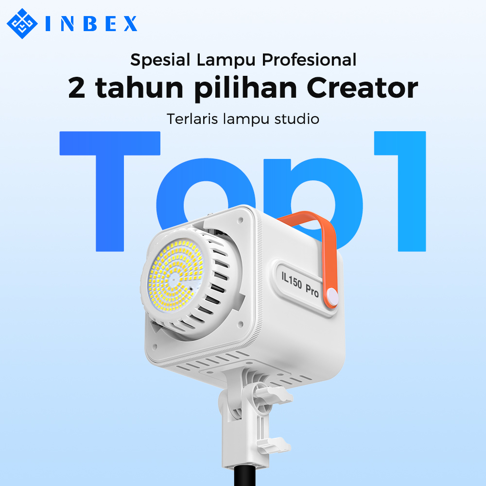 Jual [Garansi 1 tahun] INBEX IL150Pro Lighting Studio Lampu Konten Live ...