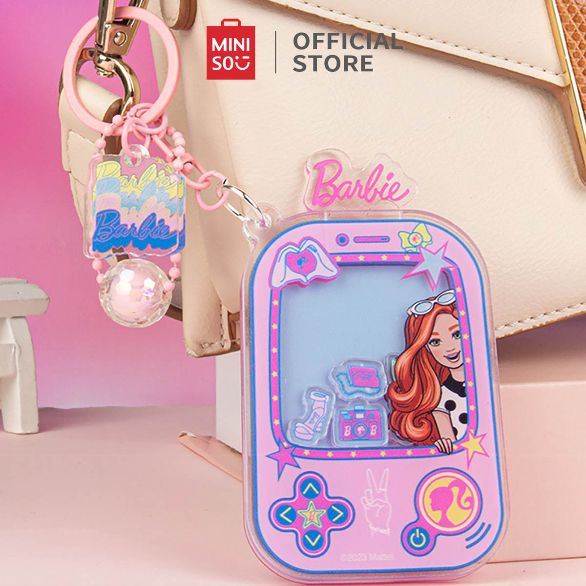 Jual Miniso Barbie DIY Ornaments Berisi Tiga Teka-teki DIY Funny-Shake ...